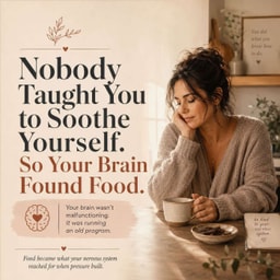 Nobody Taught You to Soothe Yourself. So Your Brain Found Food.