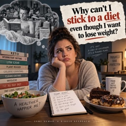 Why Can't I Stick To A Diet Even Though I Want To Lose Weight?